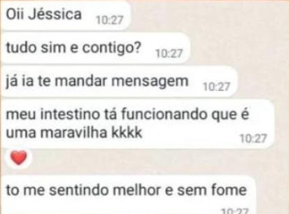 Imagem do depoimento